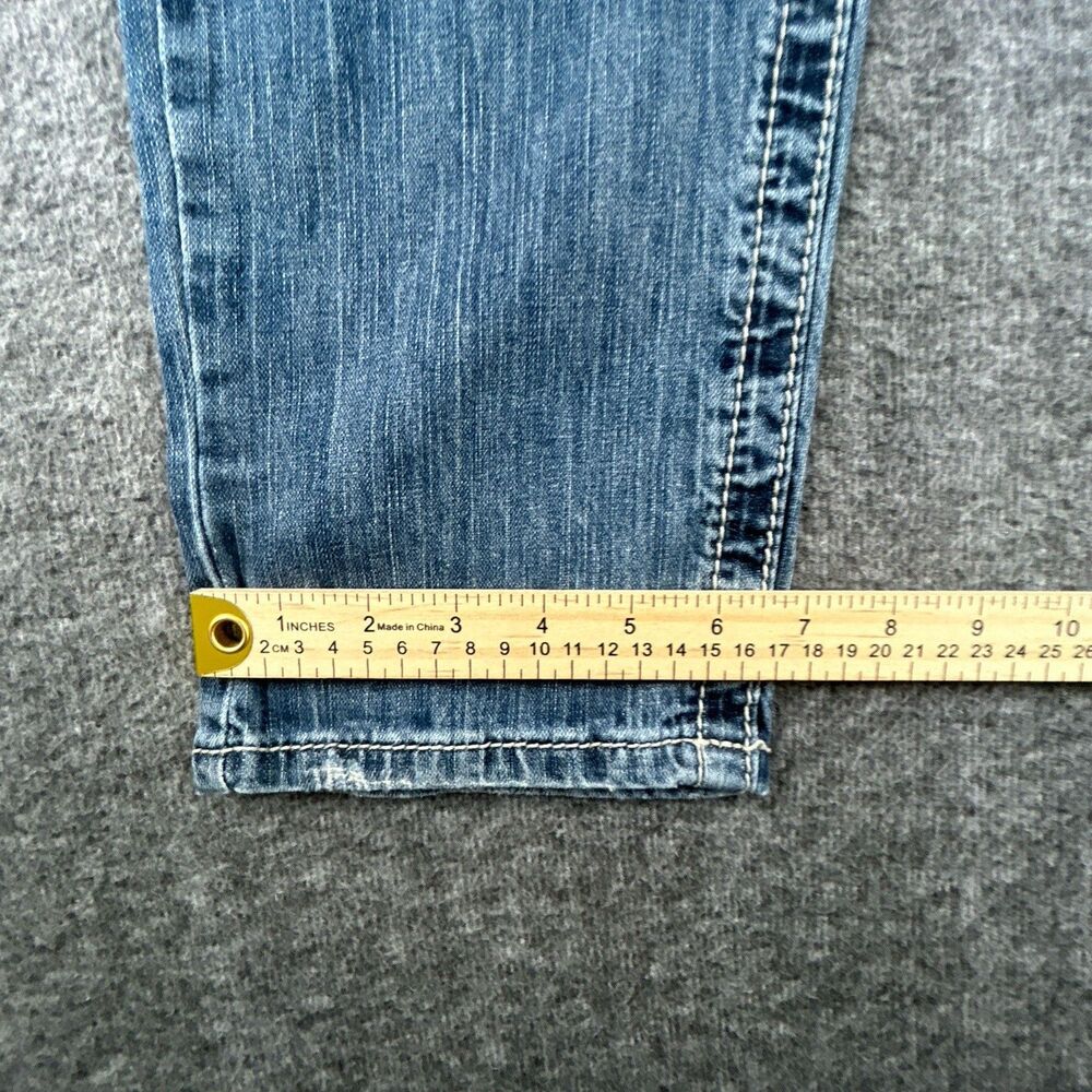 Axel Jeans TK Axel Mens 36x31 Actual Blue Athletic Fit Denim Straight Leg Faded - Picture 8 of 9